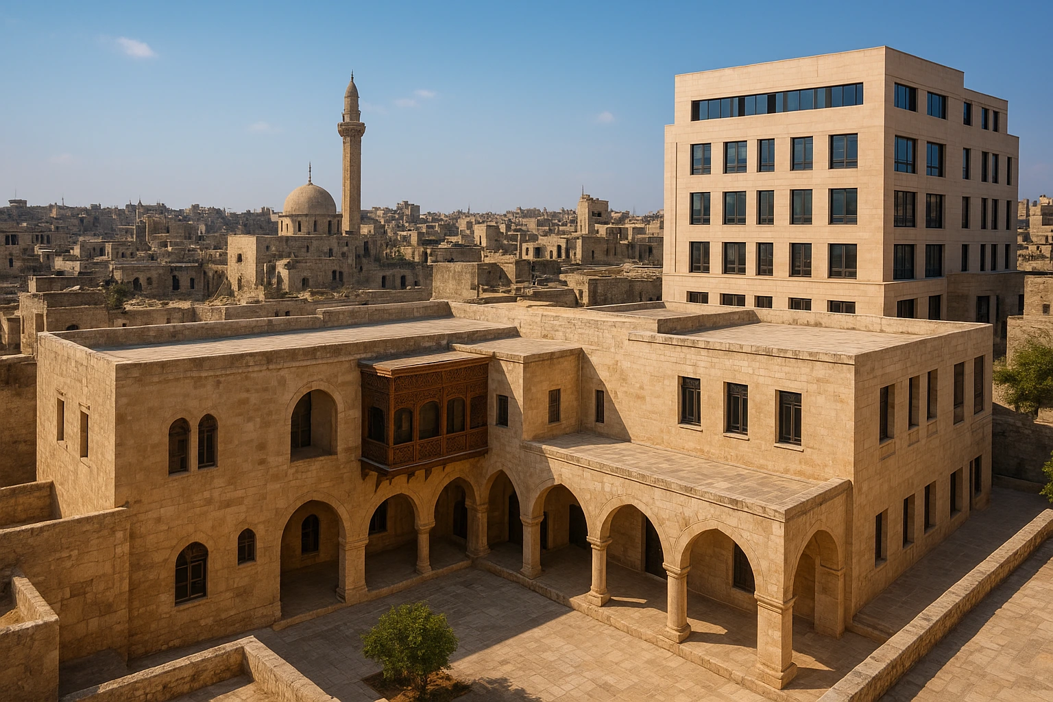 DominoArch: Revitalizing Aleppo with Modern Expertise and Heritage ...
